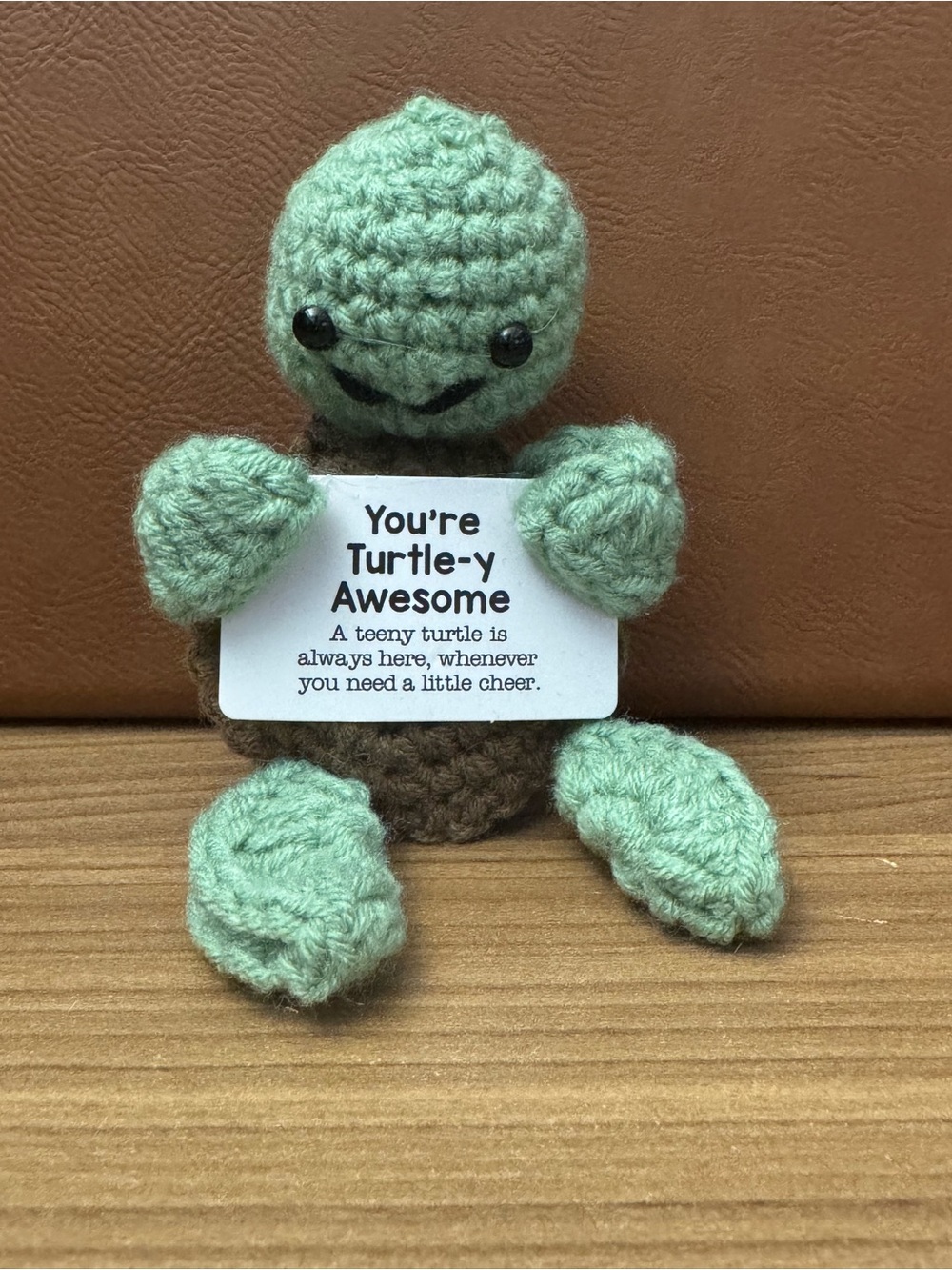 Crocheted Turtle Plush